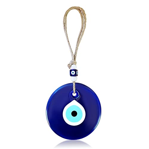 MYSTIC JEWELS - Ojo Turco Cristal Grande con Jude para Regalar - Amuleto Buene Suerte - Good Luck Ornament