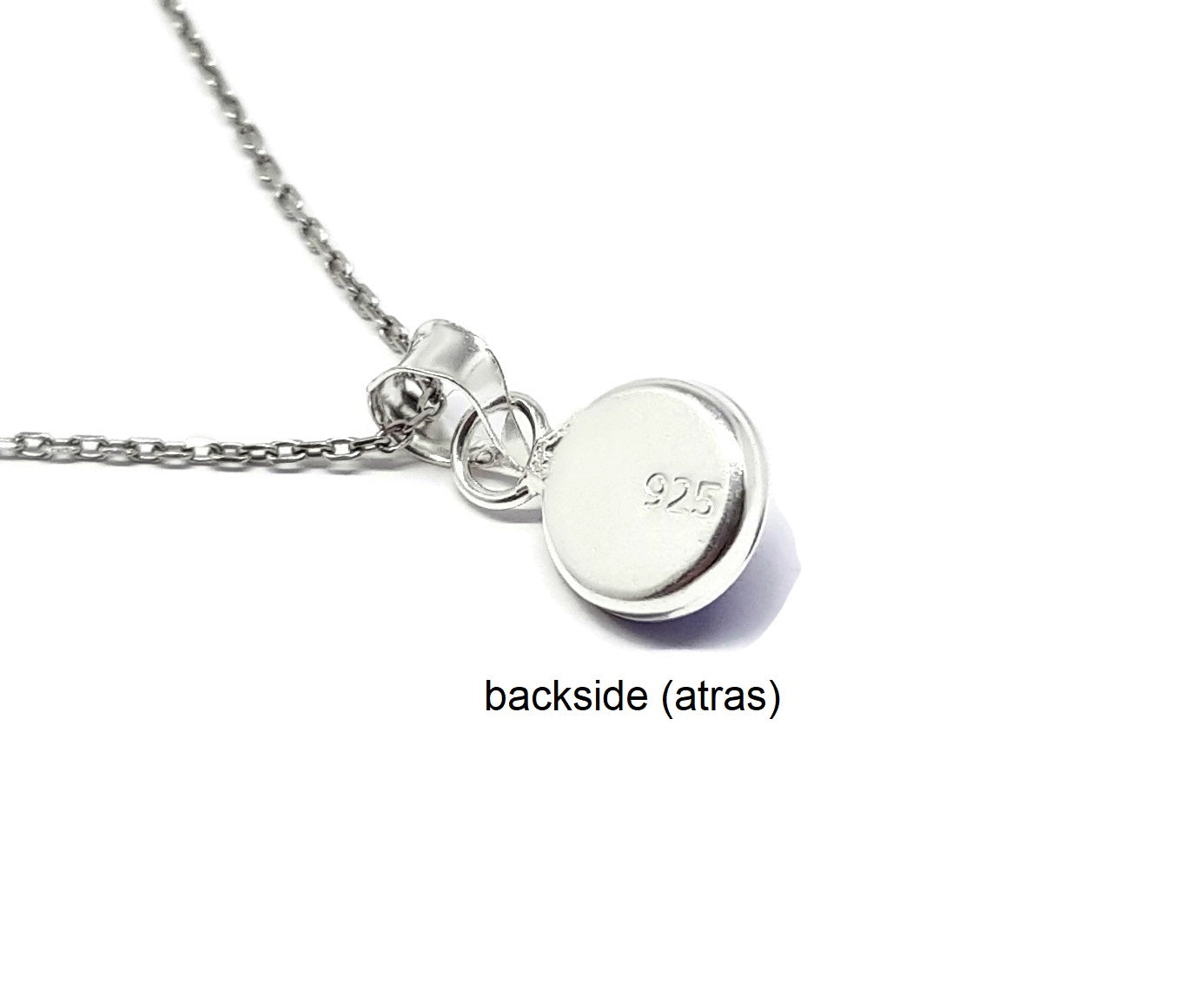 Collar Mal de Ojo de Cristal Azul para la Buena Suerte - Plata de Ley 925